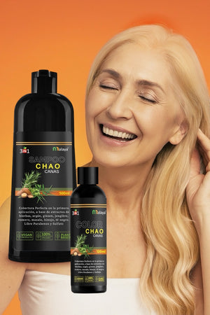 Shampoo CHAO CANAS ¡3 EN 1!